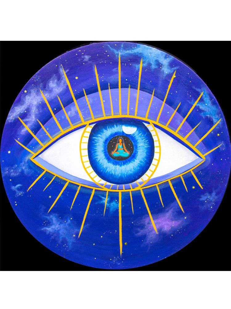 The Third Eye Chakra - Print-SQ3185275